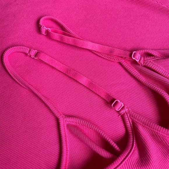 Reoria | Pink Soft Lounge Spaghetti Strap Maxi Dress | L - Picture 5 of 12